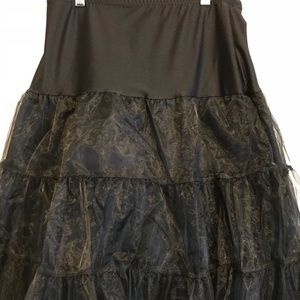 Grace Karin black petticoat